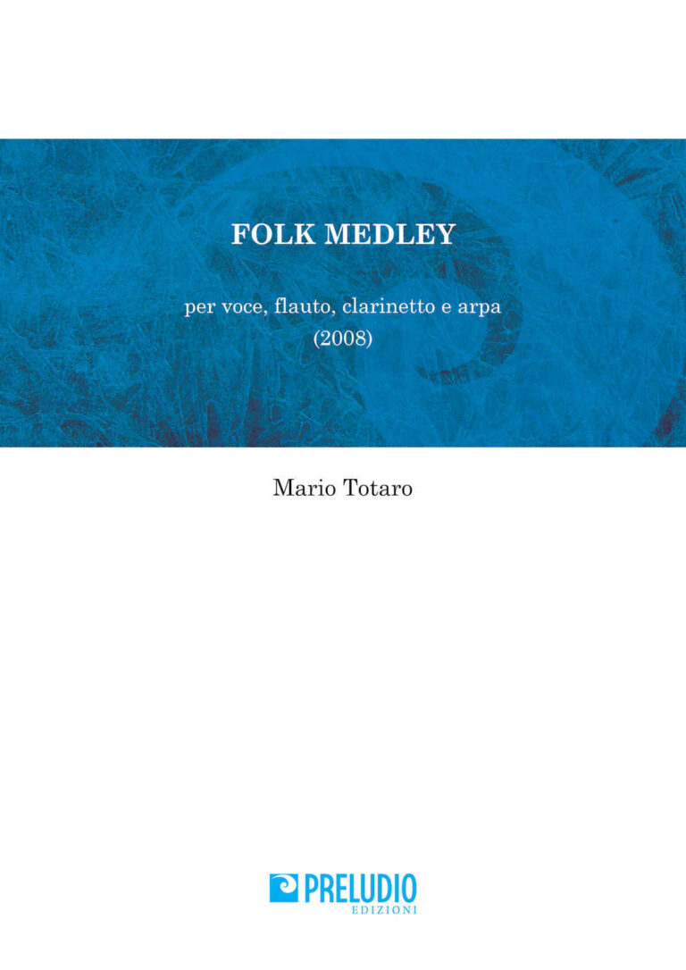 Folk Medley [score + detached parts]